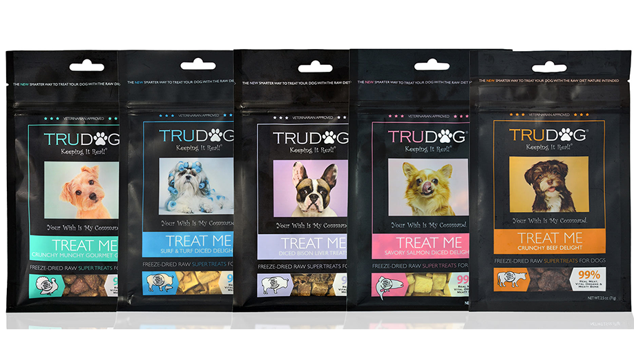 TruDog photo of products available on their website